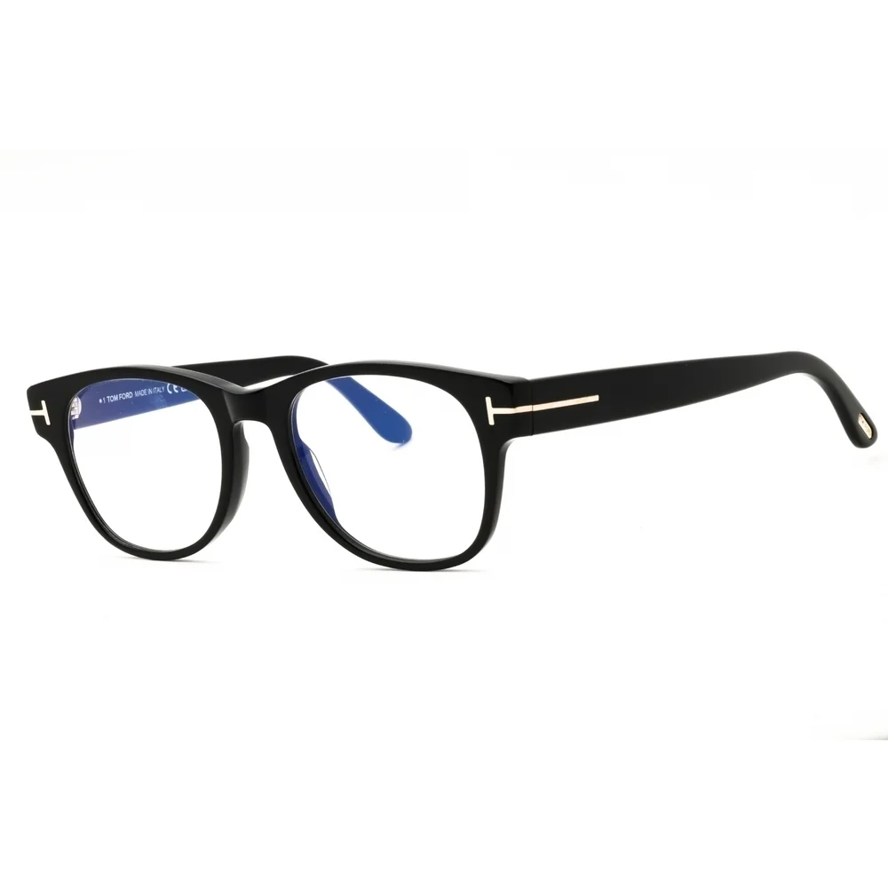 NWT Tom Ford FT5898 Black Oval 52mm Eyeglasses